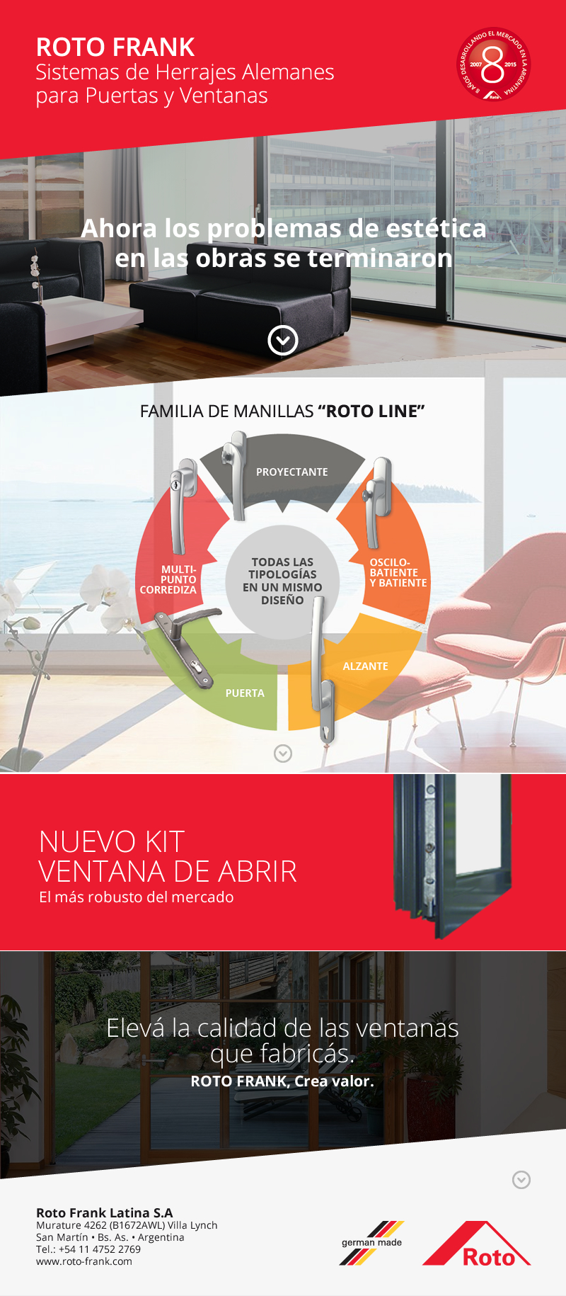 Roto Frank - Novedades Julio 2015