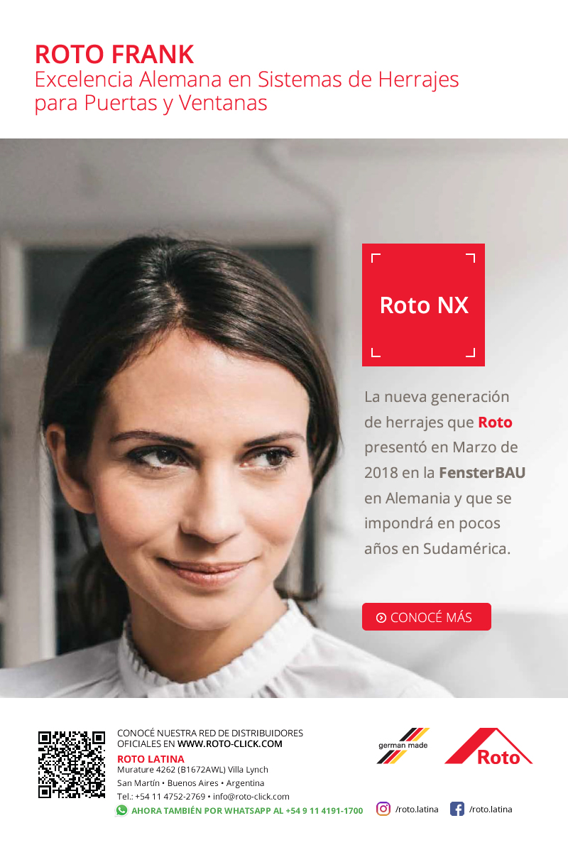 Novedades Mayo 2018 Roto Frank - Roto NX