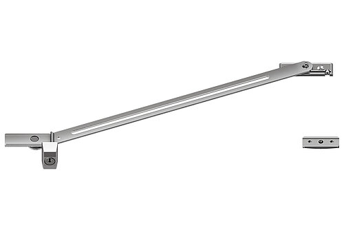 Roto AL Designo - Limitador de apertura frenado, amortiguado