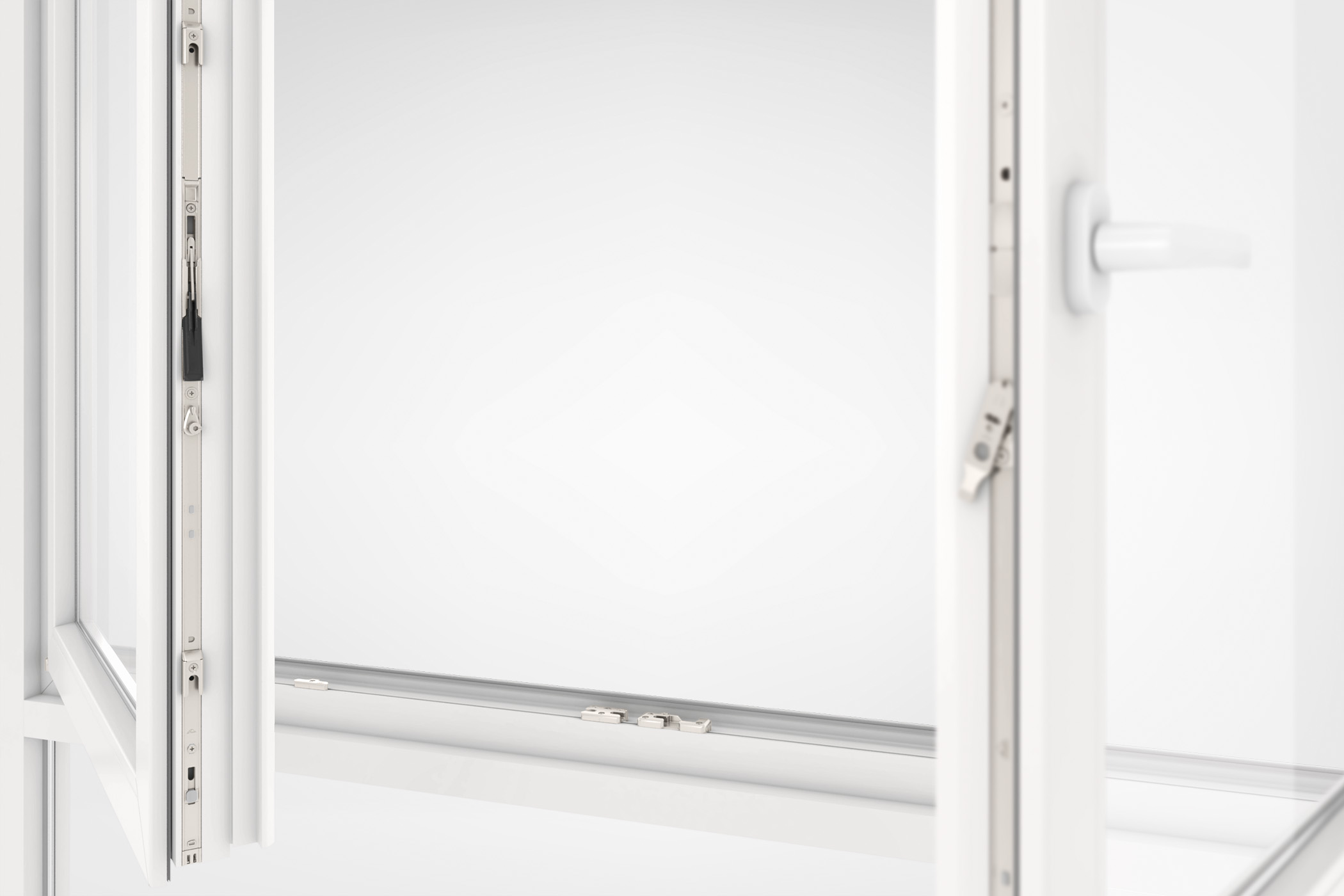 Roto NX - Cremona de segunda hoja Plus